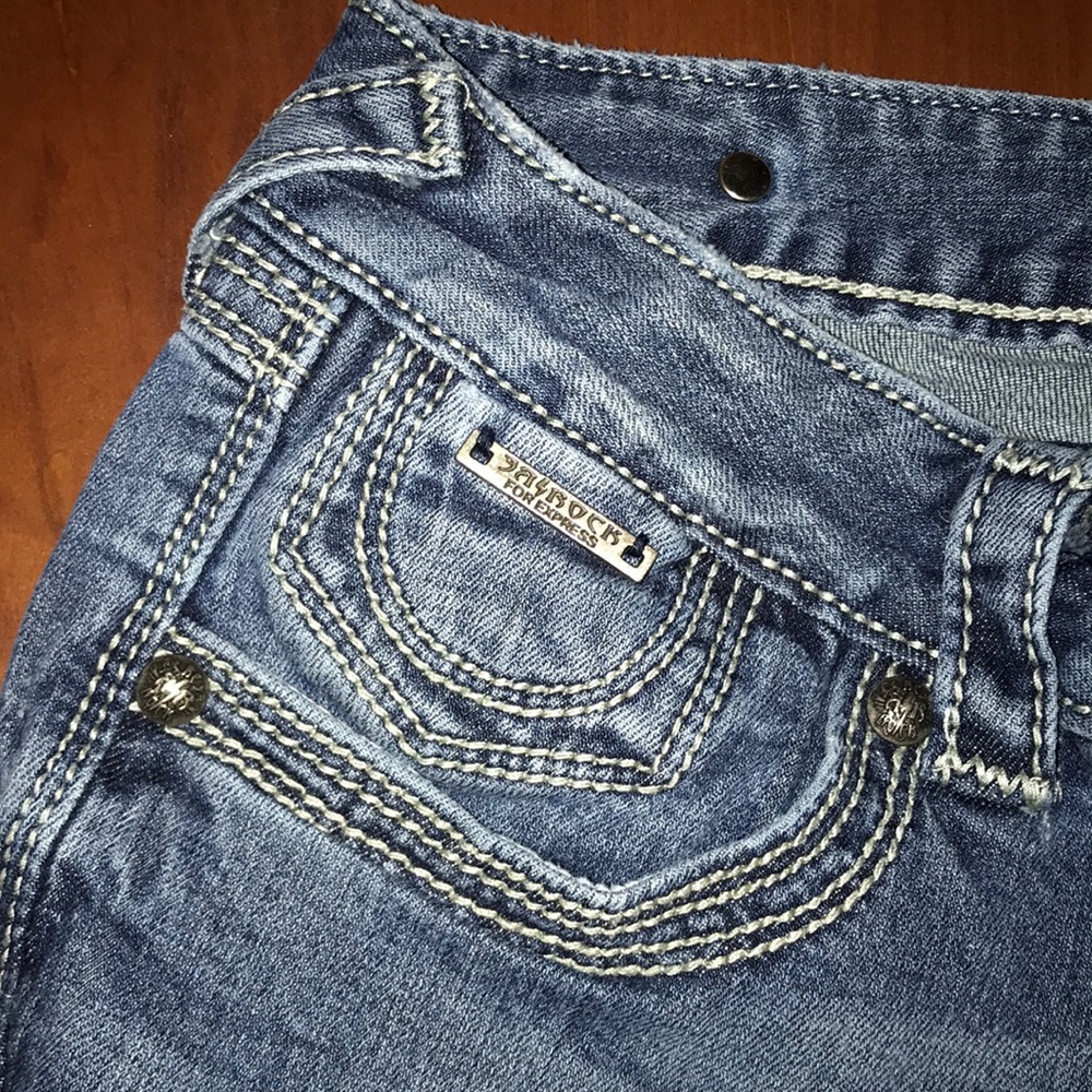 ⚡️REROCK EXPRESS⚡️JEANS⚡️SIZE4 short - Picture 6 of 7
